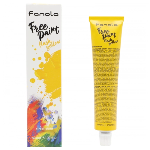 FANOLA FREE PAINT Direktna boja za kosu FLASH YELLOW 60ml