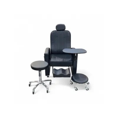 Fotelja za manikir i predikir SAVANA 2976 crna