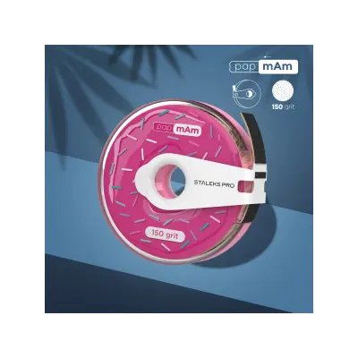 BOBBINAIL Zamenski nastavci za manikir turpiju, papmAm ravni (150) Rolna 6m WHITE