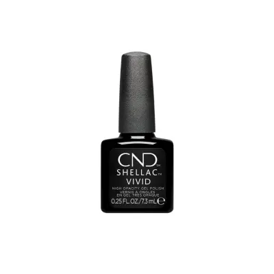 SHELLAC Lak Black Tuxedo 7,3ml