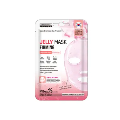 MBEAUTY Jelly sheet maska za zatezanje kože 25ml