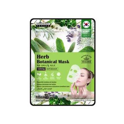 MBEAUTY Herb Botanical sheet maska za umirenje kože lica 23ml
