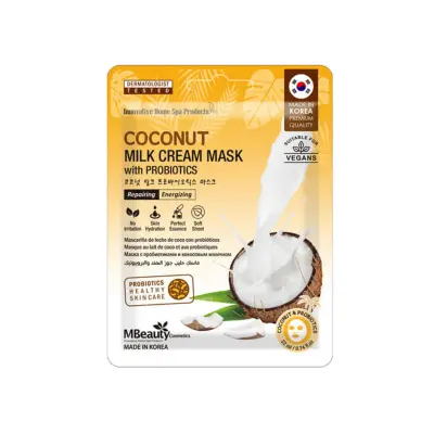 MBEAUTY Sheet maska sa kokosovim mlekom i probioticima 22ml