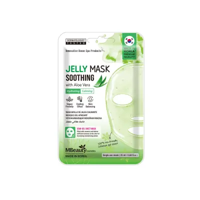 MBEAUTY Jelly sheet maska za umirenje kože 25ml