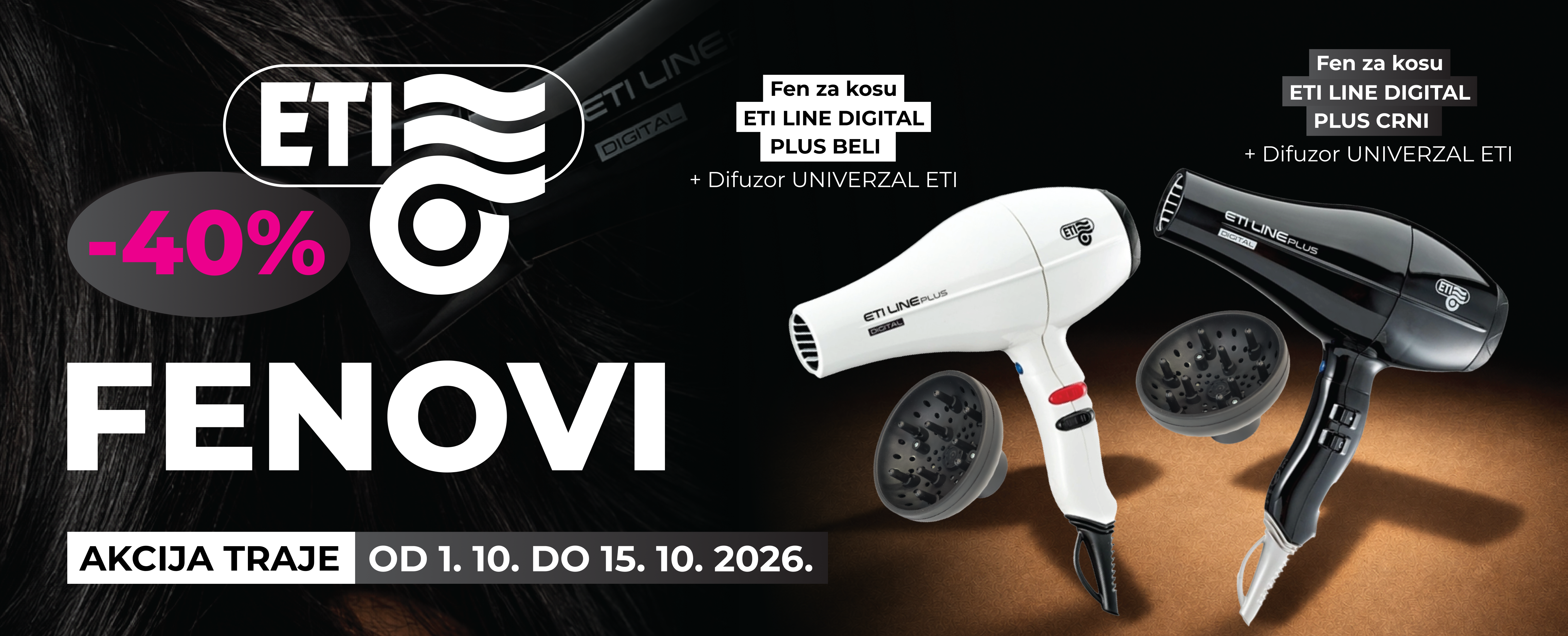 ETI LINE DIGITAL PLUS  i Difuzor UNIVERZAL ETI
