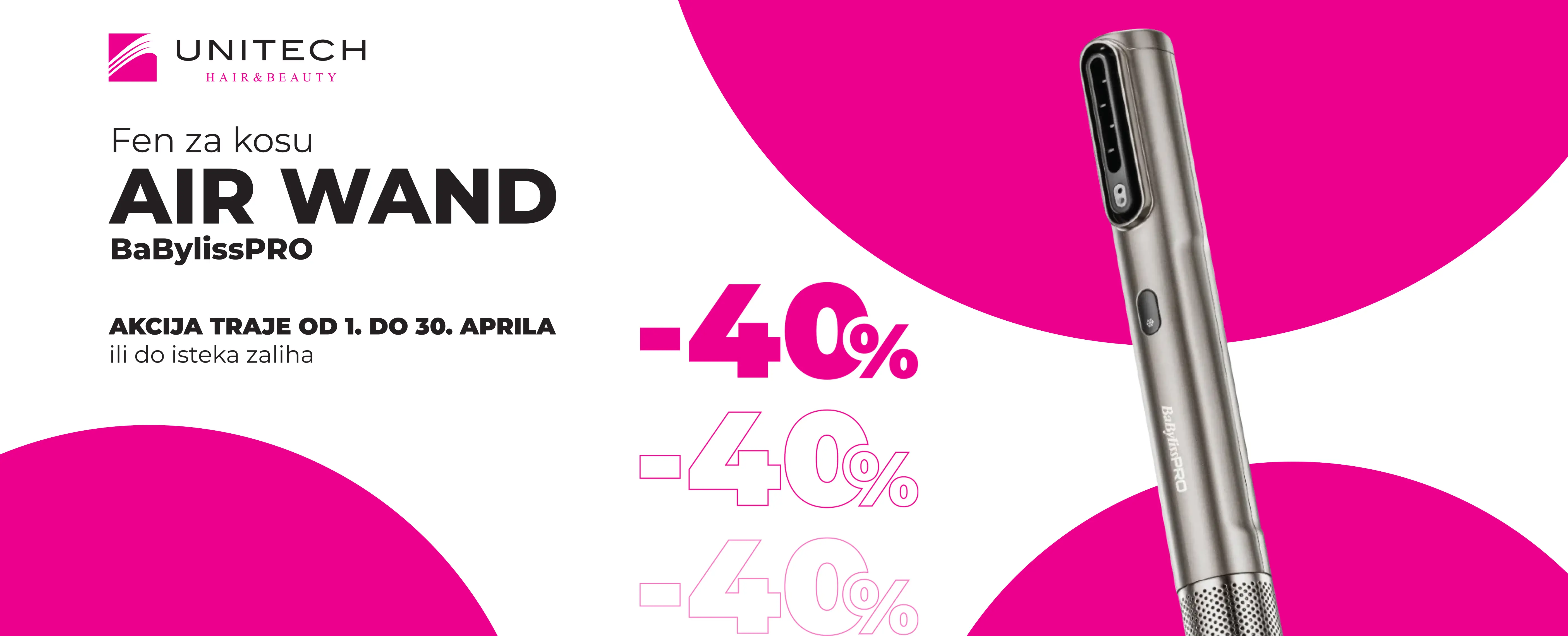 Fen za kosu AIR WAND BaBylissPRO