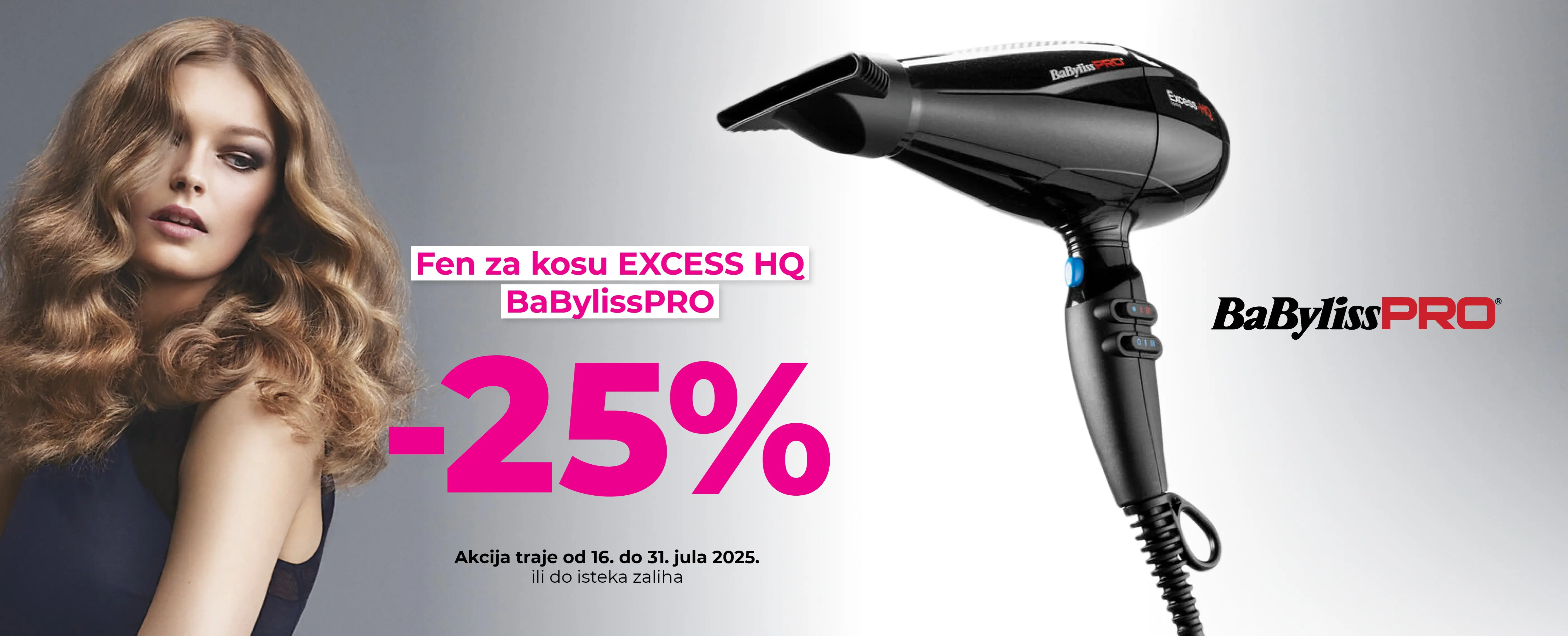 Fen za kosu EXCESS HQ BaBylissPRO