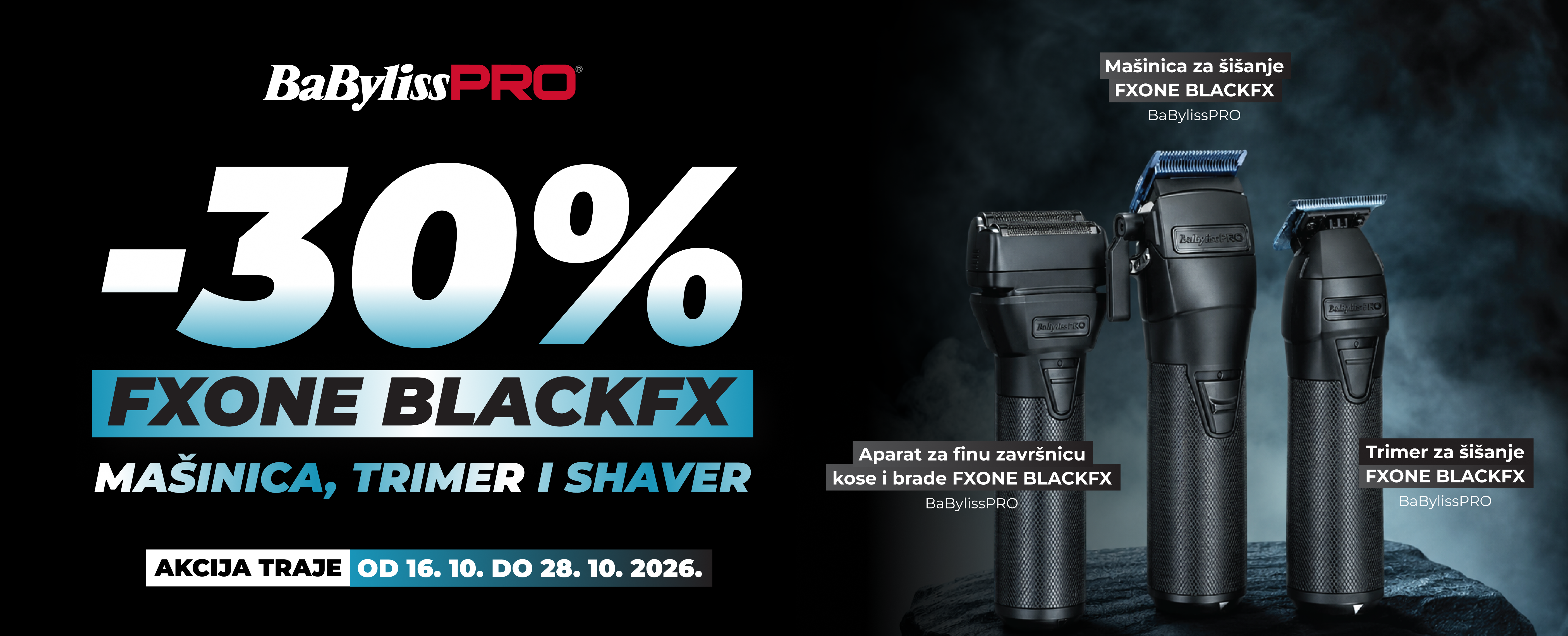 FXONE BLACKFX BaBylissPRO