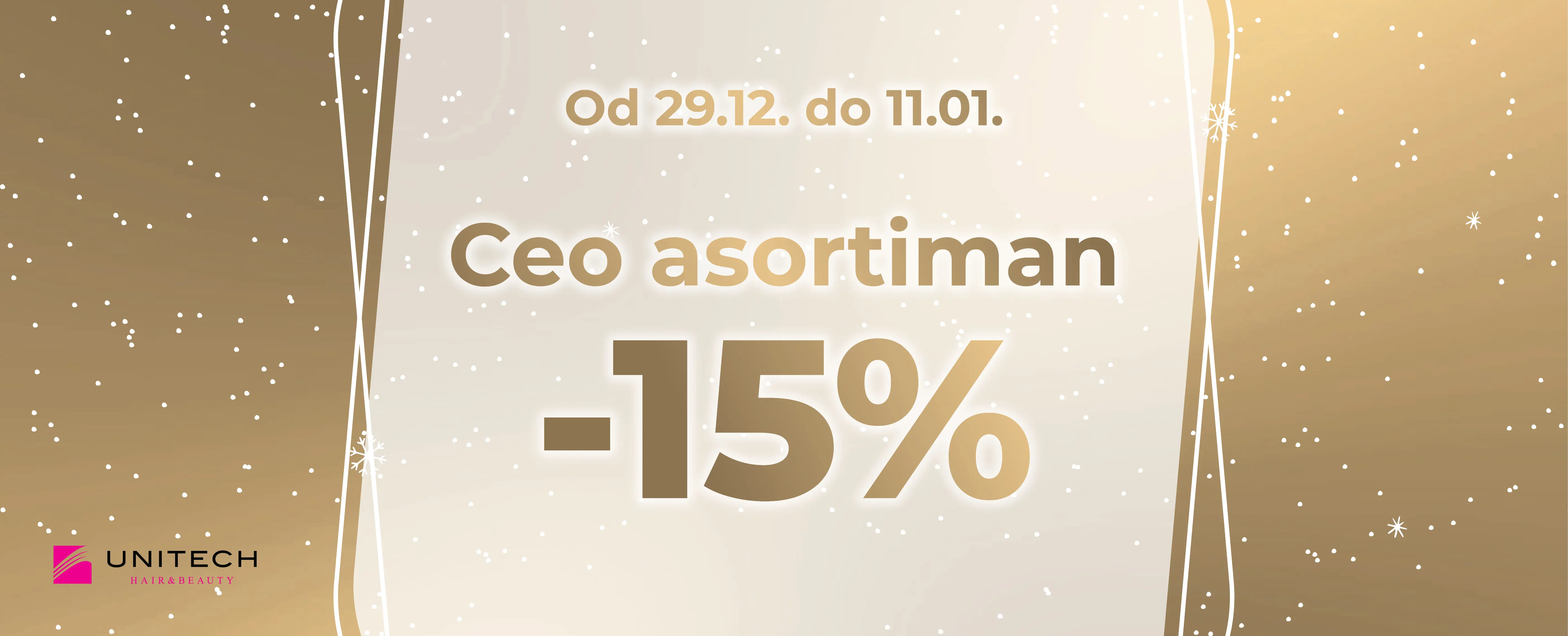 POPUST NA CEO ASORTIMAN