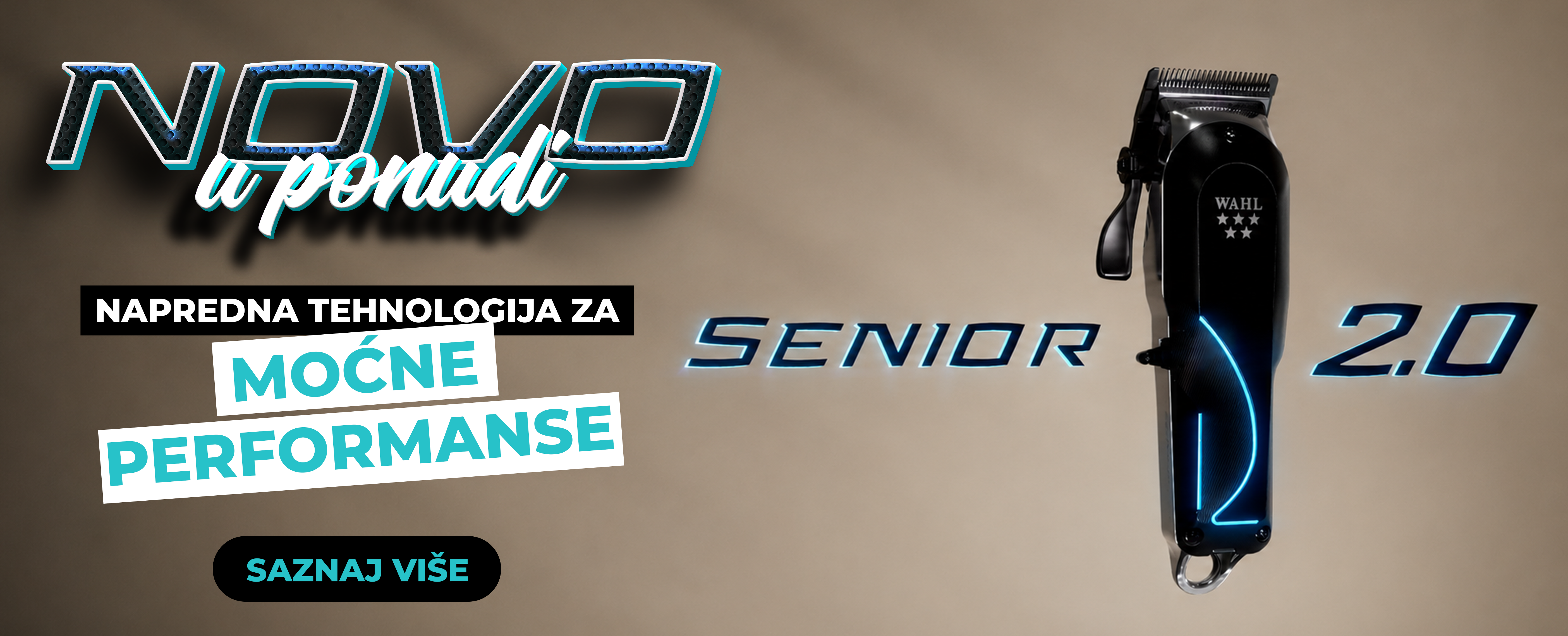 WAHL Mašinica za šišanje CORDLESS SENIOR 2.0